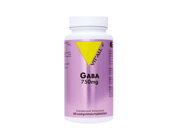 Gaba 750 mg- 60 comprimés-Vit'all+