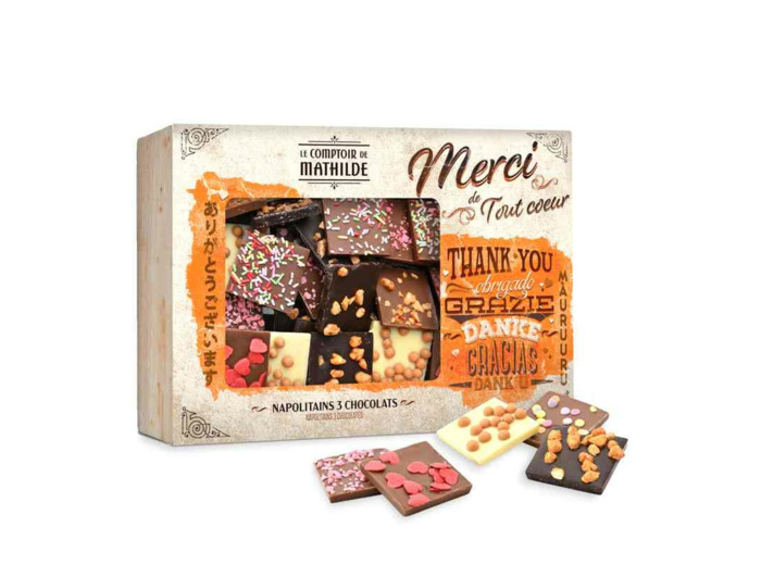 Coffret Napolitains Merci 300G