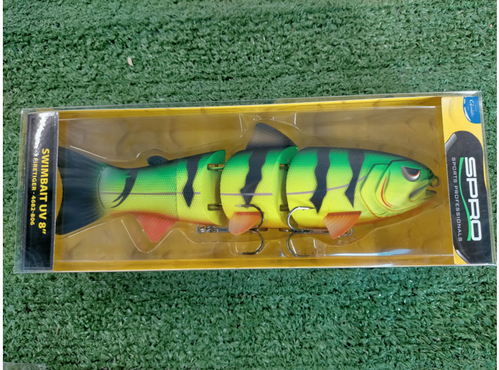 BBZ 8' SS fire tiger spro