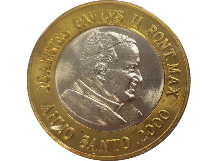 VATICAN 2000 1 EURO JEAN PAUL II ECCO L'EURO SUP