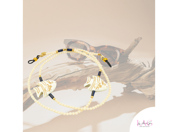 CHAÎNE DE LUNETTES FISH TROPICAL