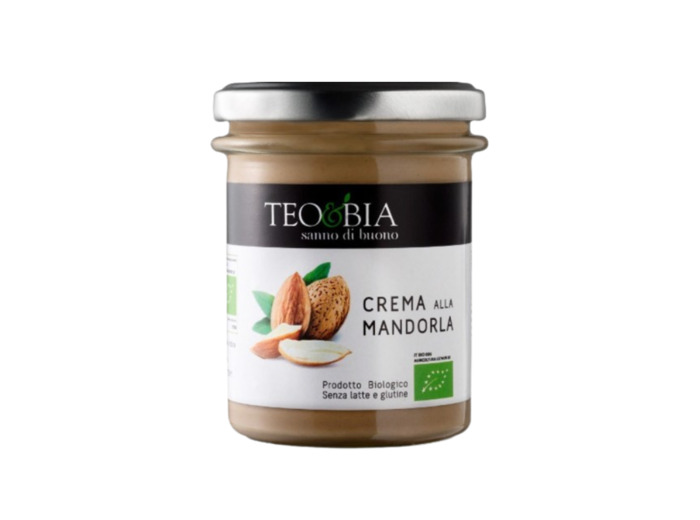 Crème d'amandes Bio 212g