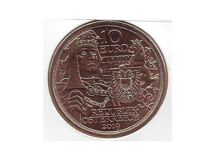 AUTRICHE 2019 10 EURO  RECIT DE LA CHEVALLERIE SUP