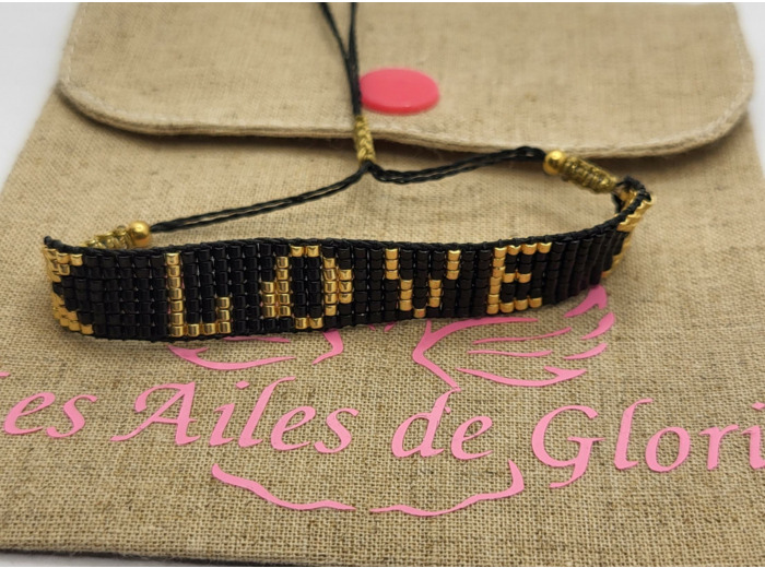 BRACELET TISSÉ LOVE