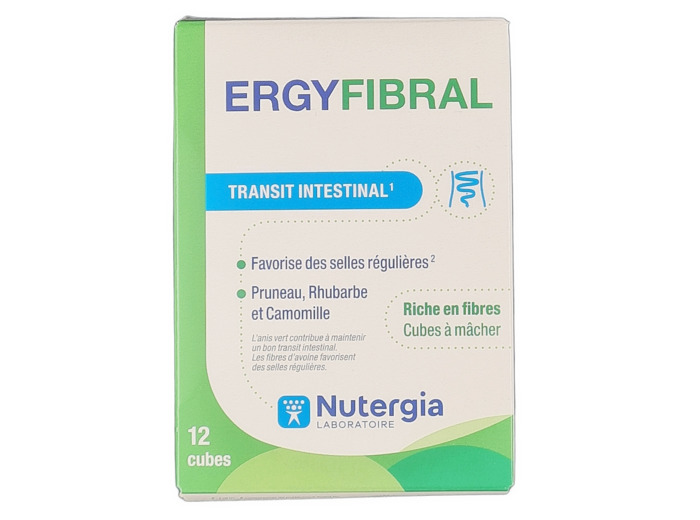 Ergyfibral Transit Intestinal 12 Cubes