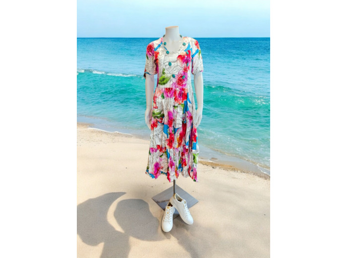 robe JESSIE coton froisé Jolie Julie