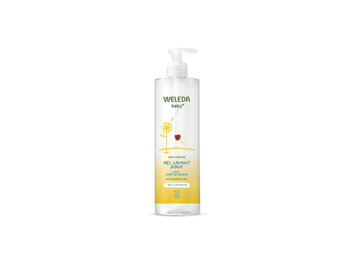 Gel lavant corps et cheveux au Calendula bébé 400ml