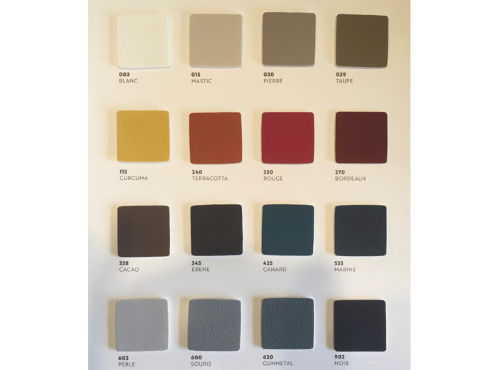 Gladiator Noir Simili cuir laize 137cm 200000 tours martindale M2