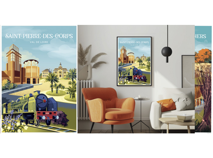 SAINT-PIERRE-DES-CORPS - POSTERS