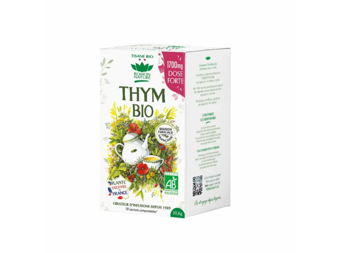 Tisane de Thym Bio-20 sachets-Romon Nature