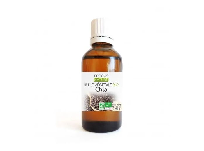 Huile végétale de Chia Bio AB “Salvia hispanica” Propos Nature | 50ml*