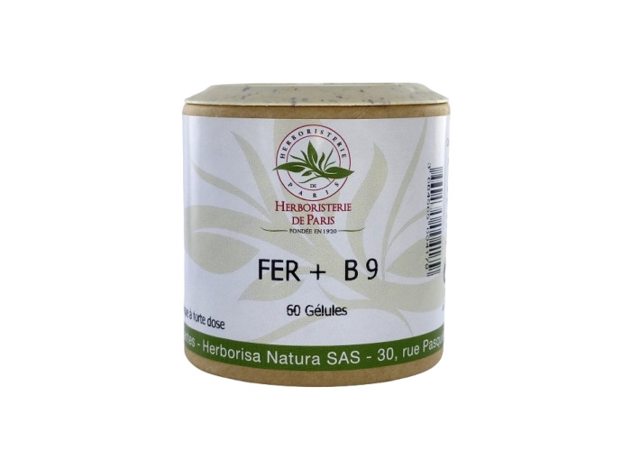 Fer + B9 60 gélules