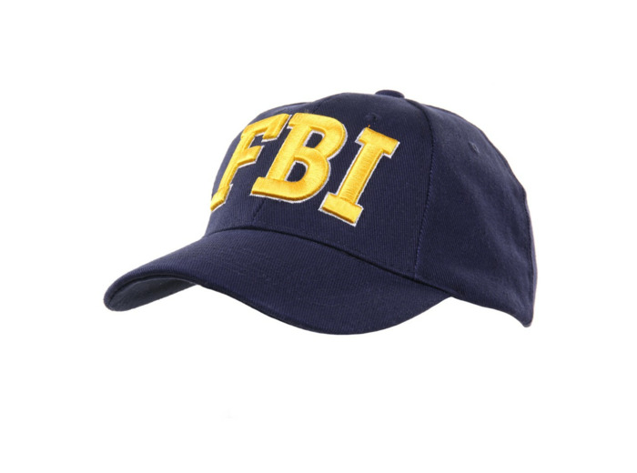Casquette Baseball brodée FBI
