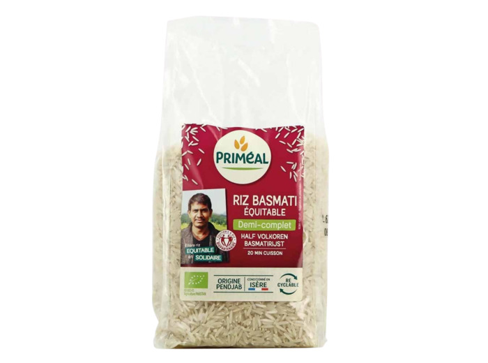 Riz Basmati demi-complet bio-500g-Priméal