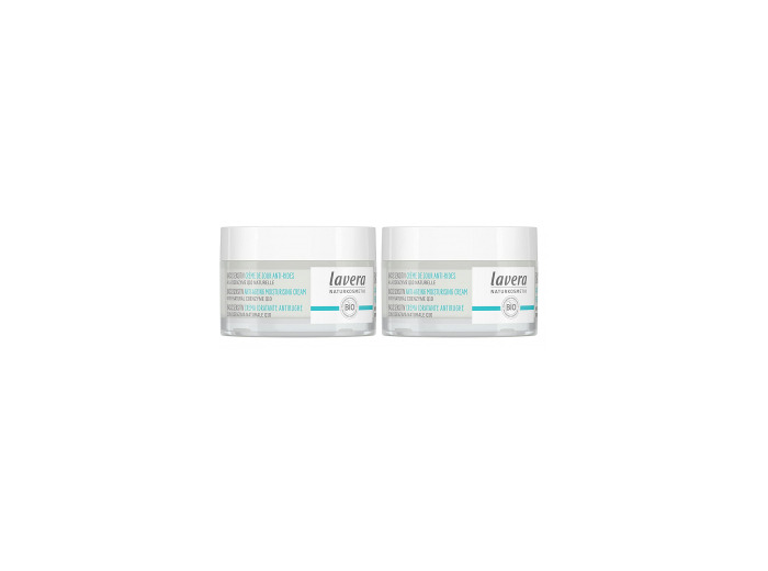 Crème de jour anti rides Lot de 2x50ml au coenzyme Q10 Basis sensitiv
