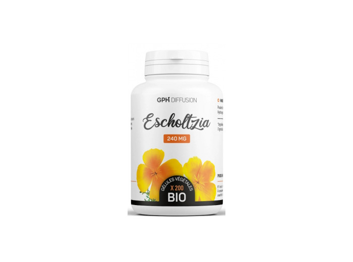 Escholtzia partie aérienne bio 240 MG 200 gélules