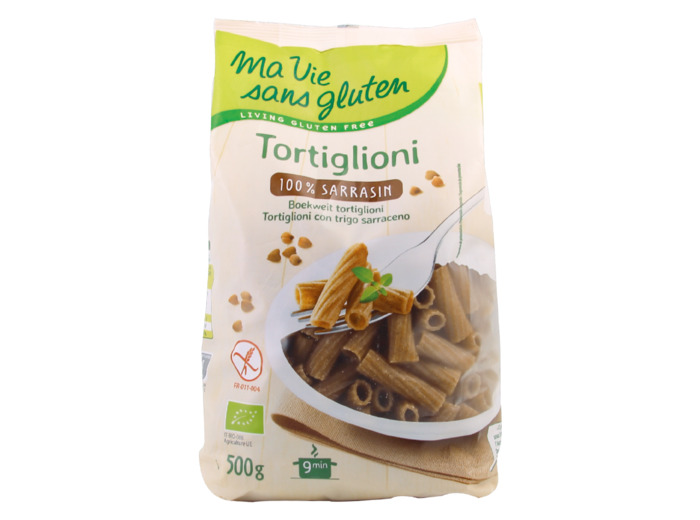Tortiglioni SANS GLUTEN au sarrasin-500g-Ma vie sans gluten