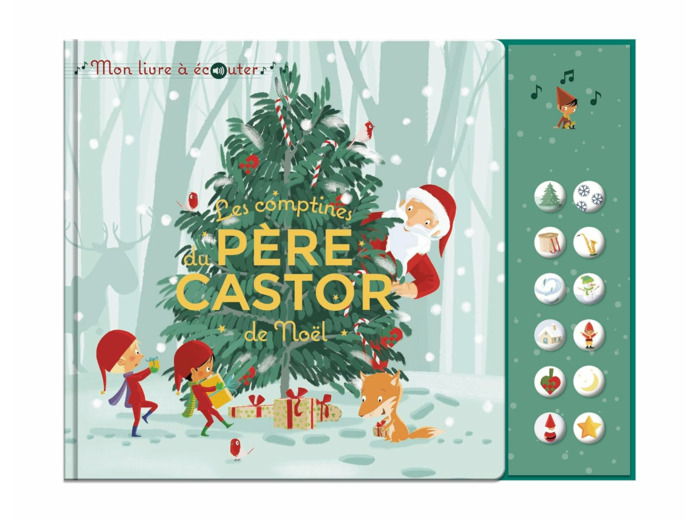 LES COMPTINES DE NOEL DU PERE CASTOR - MON LIVRE A ECOUTER
