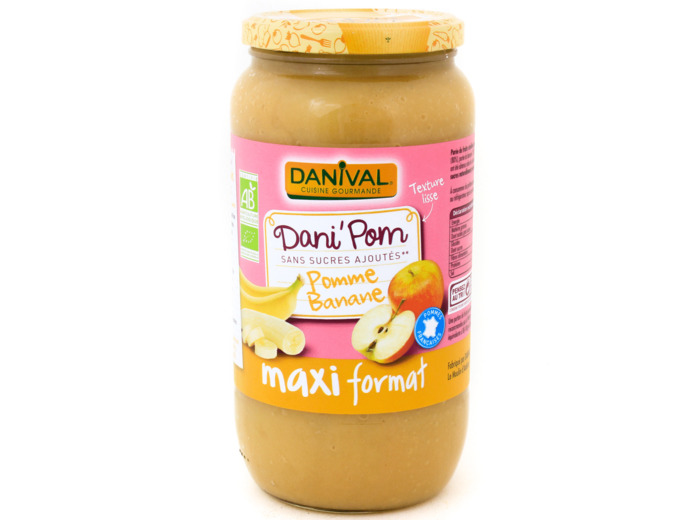 Dani'Pom Compote Pomme Banane Bio 1050g