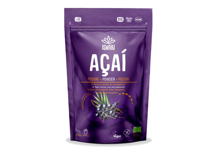 Poudre d'Açaï bio-70g-Iswari