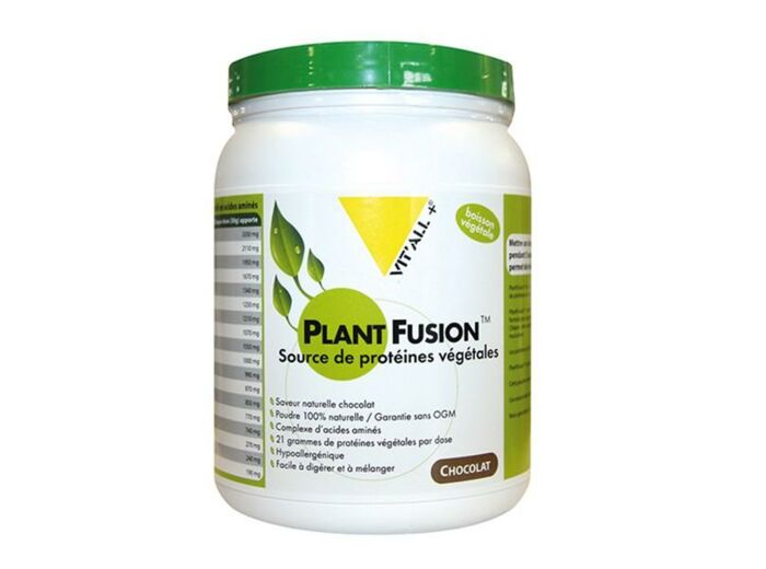 Plant Fusion, protéines végétales, chocolat- 450g-Vit'all+