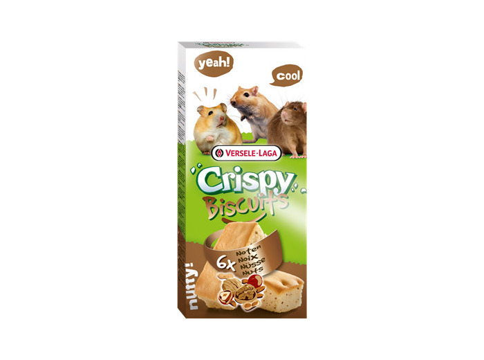 Crispy Biscuits petits rongeurs aux noix - 70g