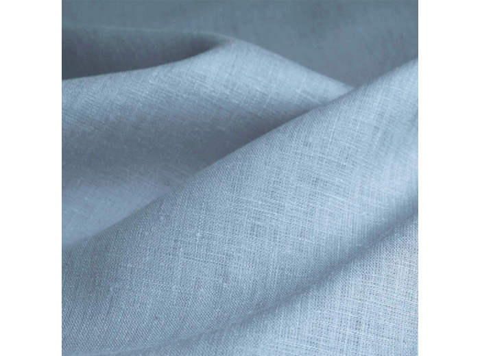 LIN LAVÉ X 3 MÈTRES BLEU JEAN CLAIR