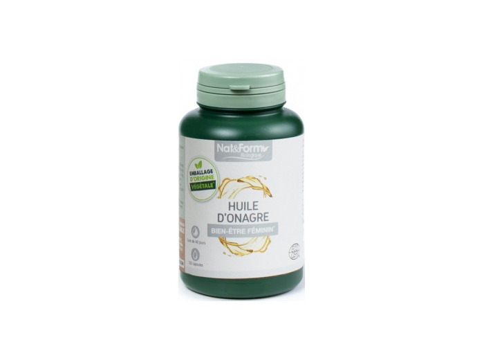 Huile d'onagre Bio 120 capsules