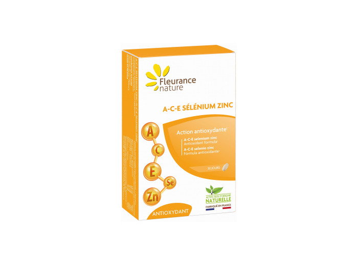 A C E sélénium zinc 30 comprimés