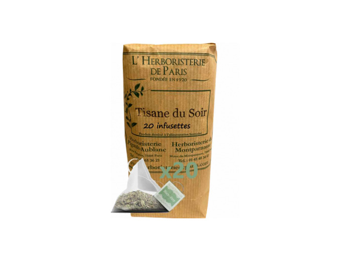 Tisane du Soir 20 infusettes concentrées de 2gr