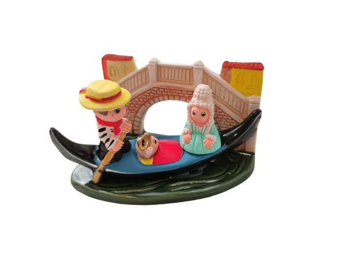CRECHE en céramique BLOC 8x7cm- VENISE
