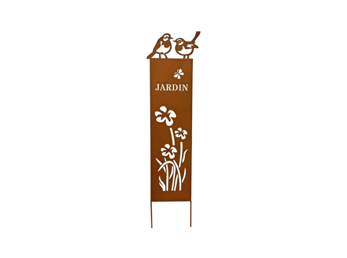 Treillage jardin fleuri 18x80cm