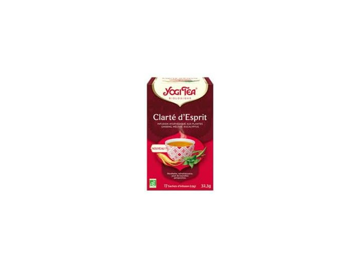 Infusion clarte d esprit 17x1,9g Yogi Tea