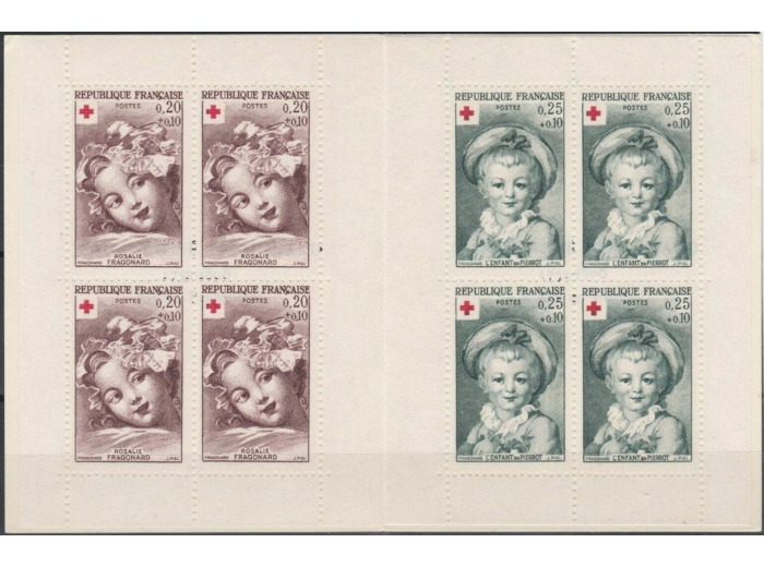 FRANCE Carnet croix rouge - 1962 - Yvert 2011 - Neuf