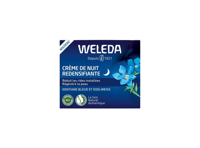 Crème de nuit redensifiante Gentiane bleue et Edelweiss 40ml