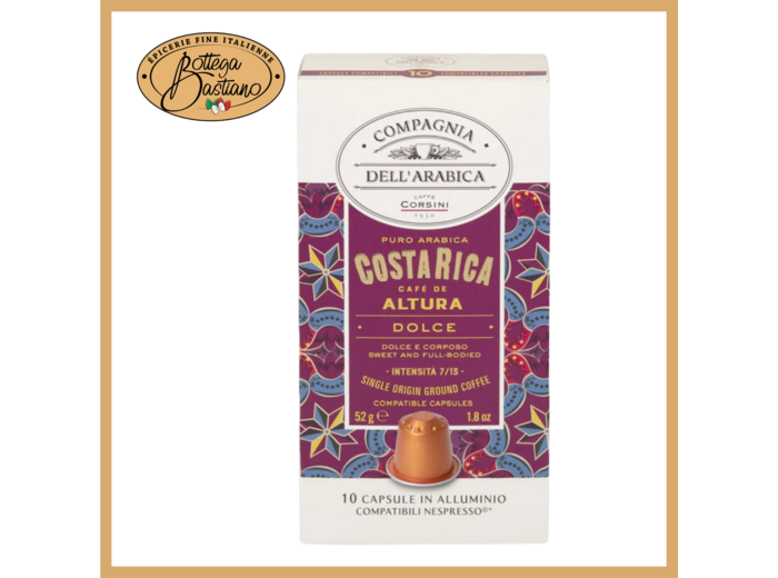 Café Costa Rica 100% Arabica 10 Capsules 52G