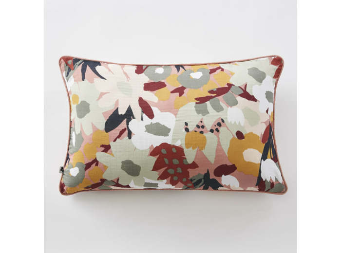 Coussin Déhoussable Gaze de coton LÉANE L'Effet Papillon
