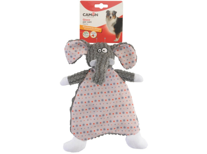 Peluche pour chien, éléphant - 30cm