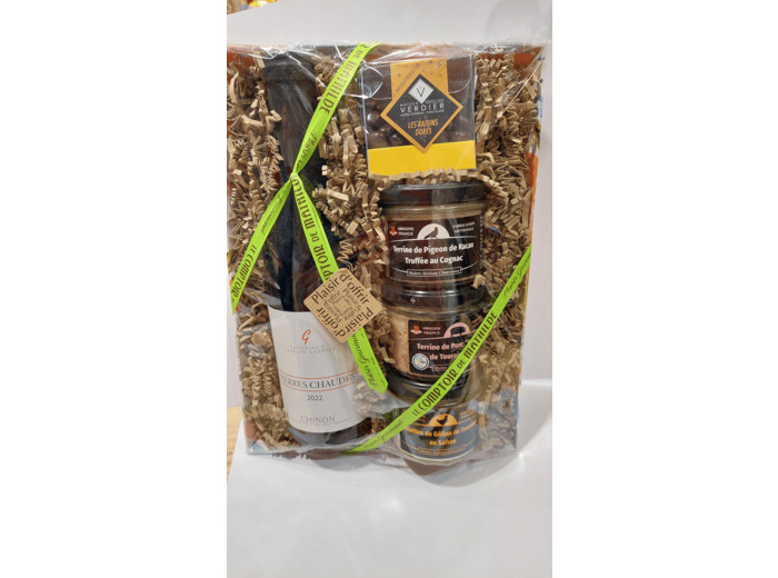 Coffret Spécialités de Touraine et Chinon AOP