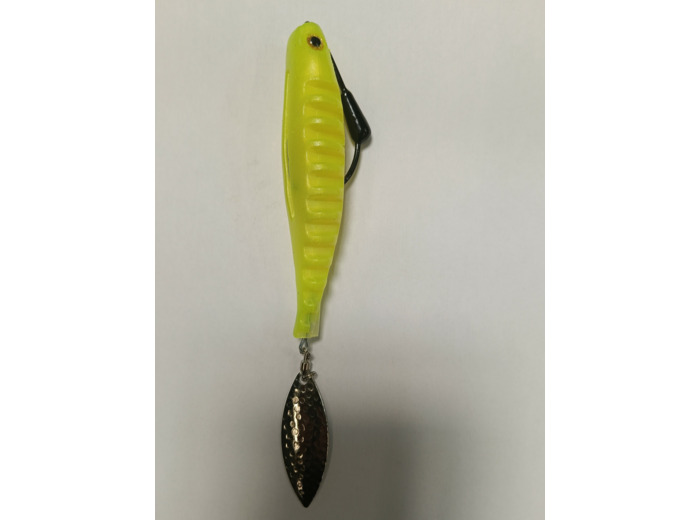 neo spin 13cm chartreuse clear