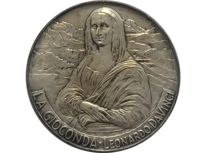 MEDAILLE - LA GIOCANDA (LA JOCONDE) - OPERA MAXIMA IN SAECULIS Ag 950‰