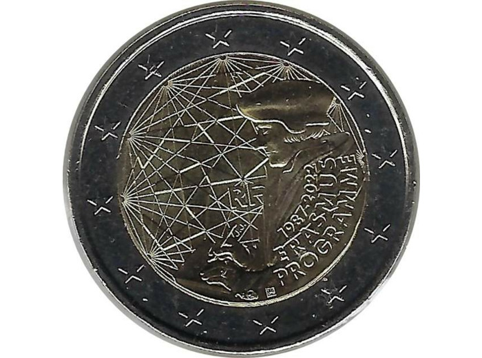 FRANCE 2022 2 EURO COMMEMORATIVE ERASMUS SUP