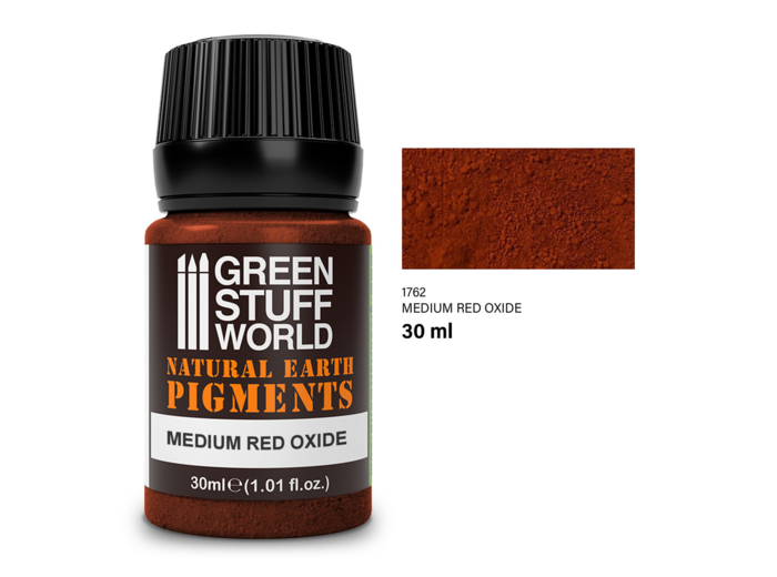 Pigments poudre - Medium Red Oxide 30ml