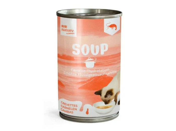 Bubi nature Soupe aux Crevettes pour chat - 135g