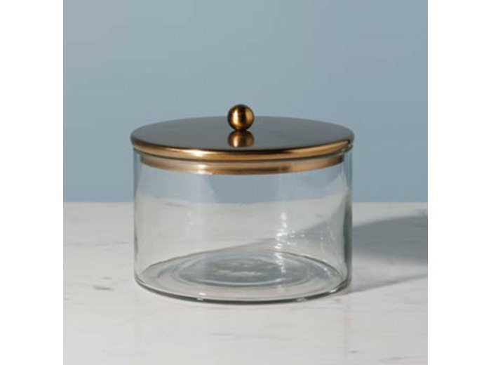 Petit bocal rond verre 13x15cm