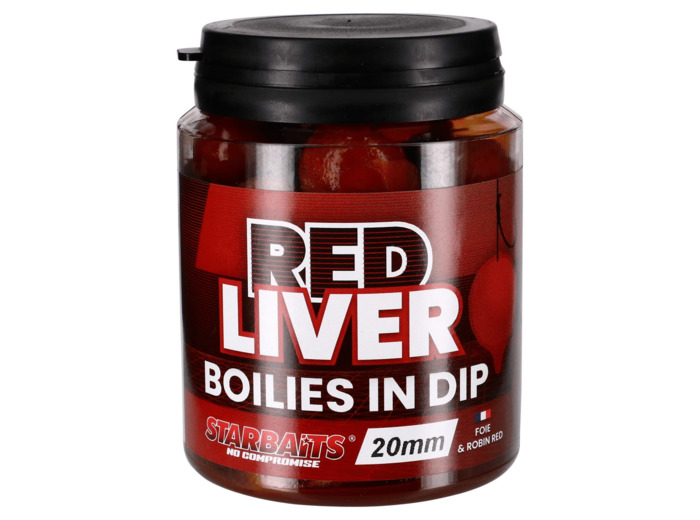 dip boilie red liver starbaits