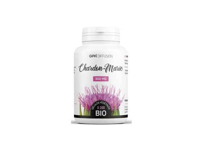 Chardon Marie Bio 200 gélules de 300mg