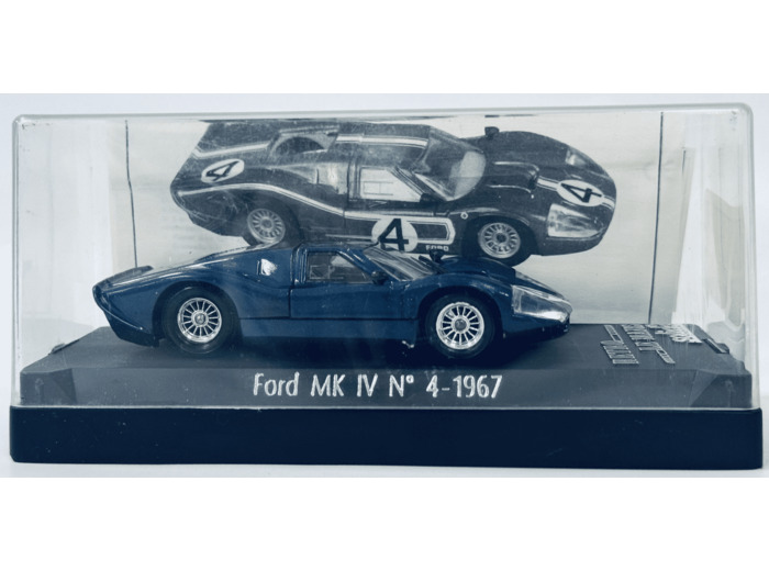 FORD MK IV  1967 Numero 4 BLEU LE MANS 1/43 SOLIDO BOITE D'ORIGINE