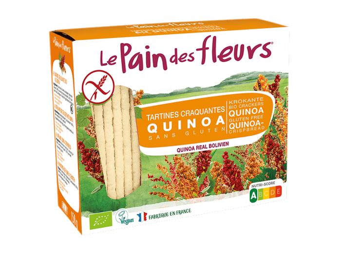 Tartines craquantes Quinoa Bio-150g-Le Pain des fleurs