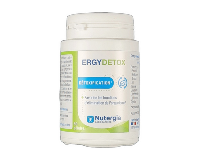 ErgyDetox Détoxification 60 Gélules